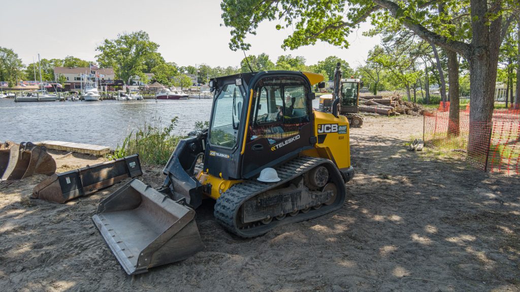 Ground is broken as construction begins at Cedar Bridge Manor Park, Brick, N.J., May 25, 2023. (Photo: Shorebeat)