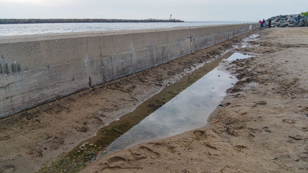 Inlet Drive in Point Pleasant Beach, the south side of Manasquan Inlet. (Photo: Shorebeat)