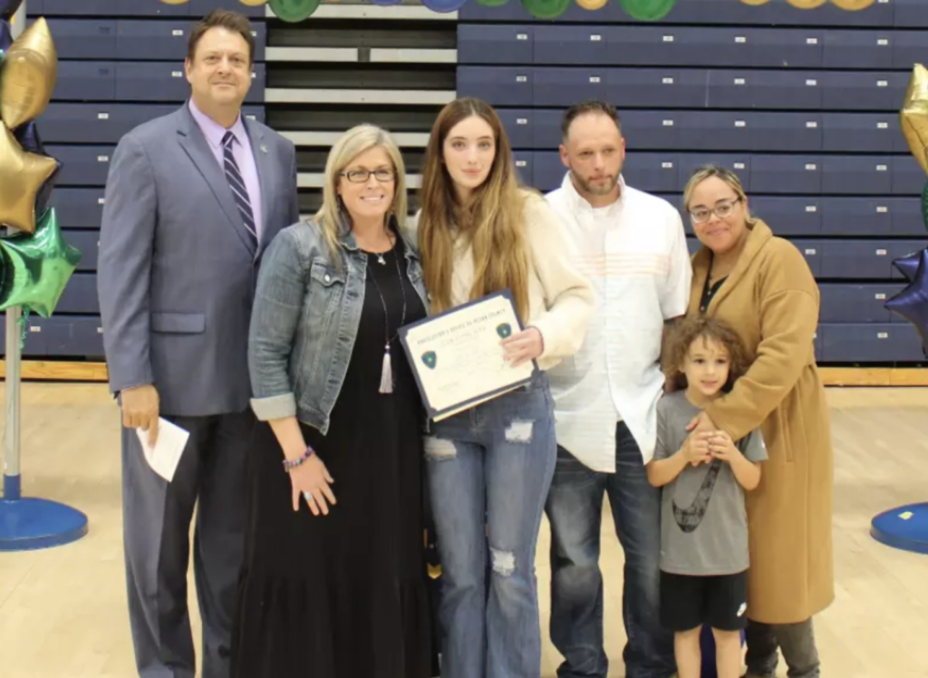 Mariah Walling of Brick Memorial High School:
