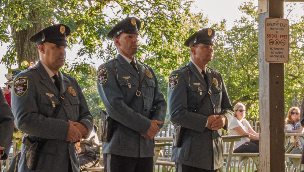 Brick Township's 2023 commemoration of the 9/11 terrorist attacks. (Photo: Daniel Nee)