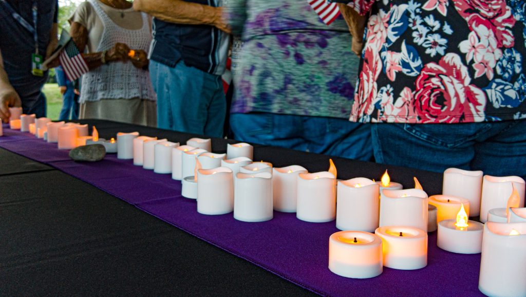 Brick Township's 2023 commemoration of the 9/11 terrorist attacks. (Photo: Daniel Nee)