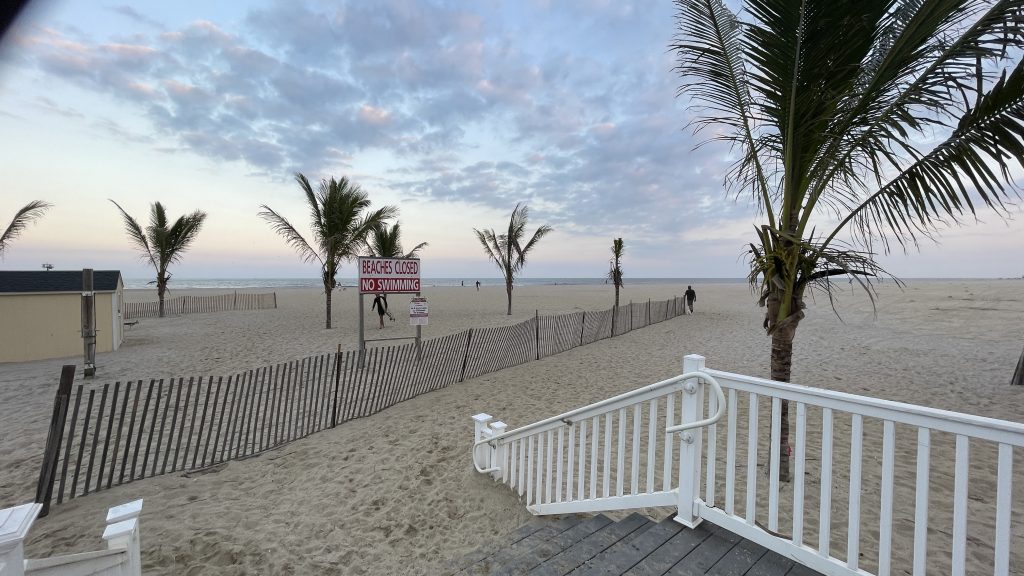 Beach access points reopened along Jenkinson's Boardwalk in Point Pleasant Beach, Oct. 2, 2023. (Photo: Shorebeat)
