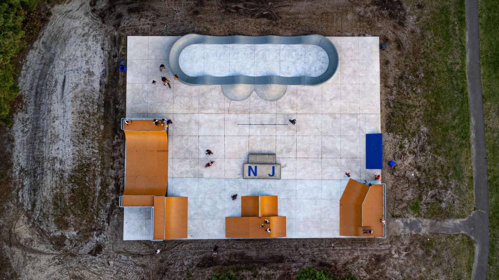 Brick Township's new bike and scooter park opens to the public, Oct. 3, 2023. (Photo: Shorebeat)