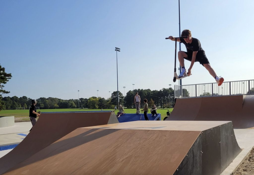 Brick Township's new bike and scooter park opens to the public, Oct. 3, 2023. (Photo: Brick Township)