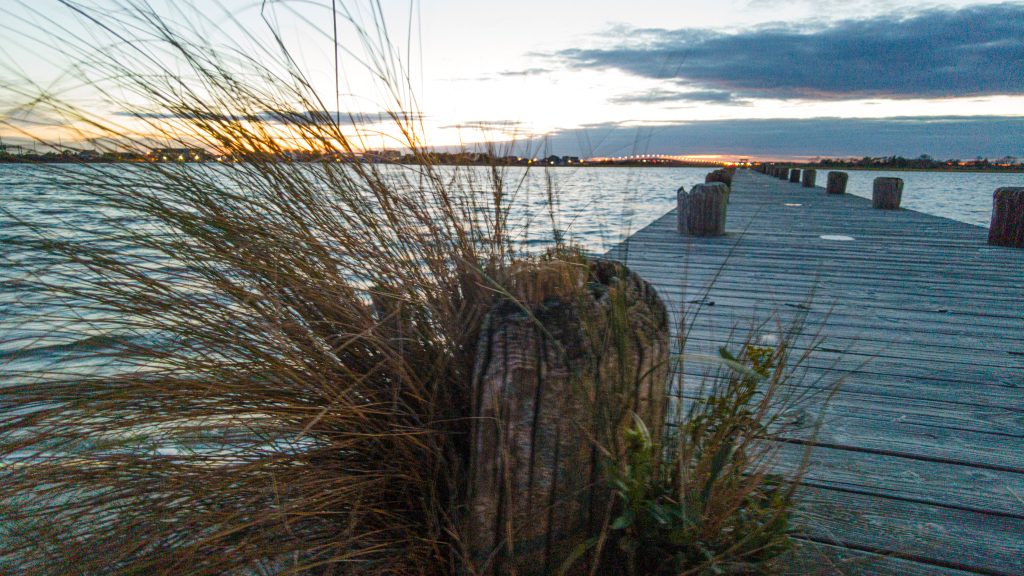 Sunset at the Jersey Shore, Columbus Day Weekend 2023, Oct. 8. (Photo: Shorebeat)