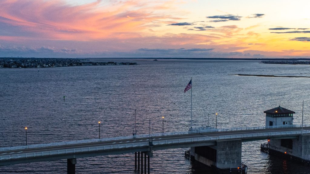Sunset at the Jersey Shore, Columbus Day Weekend 2023, Oct. 8. (Photo: Shorebeat)