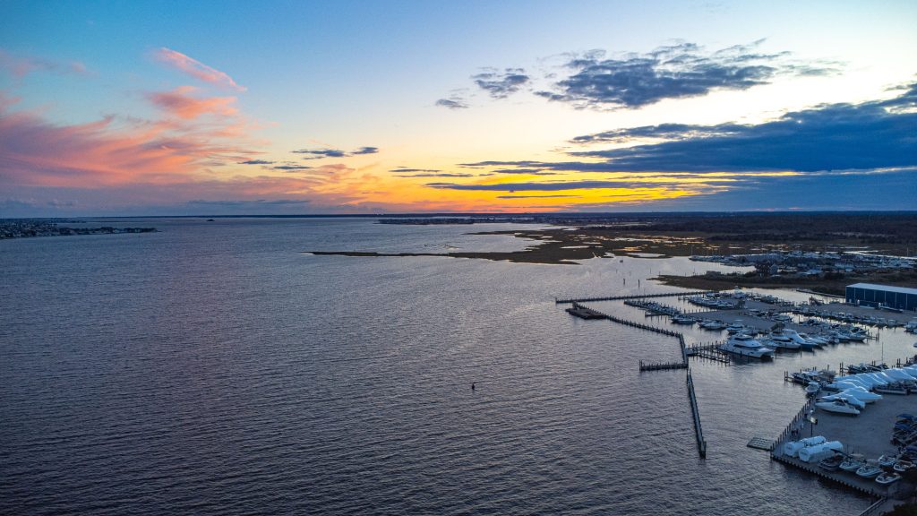 Sunset at the Jersey Shore, Columbus Day Weekend 2023, Oct. 8. (Photo: Shorebeat)