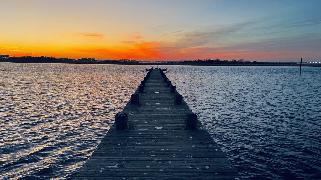 Sunset Nov. 16, 2023 at Sunset Beach, Seaside Heights, N.J. (Photo: Shorebeat)