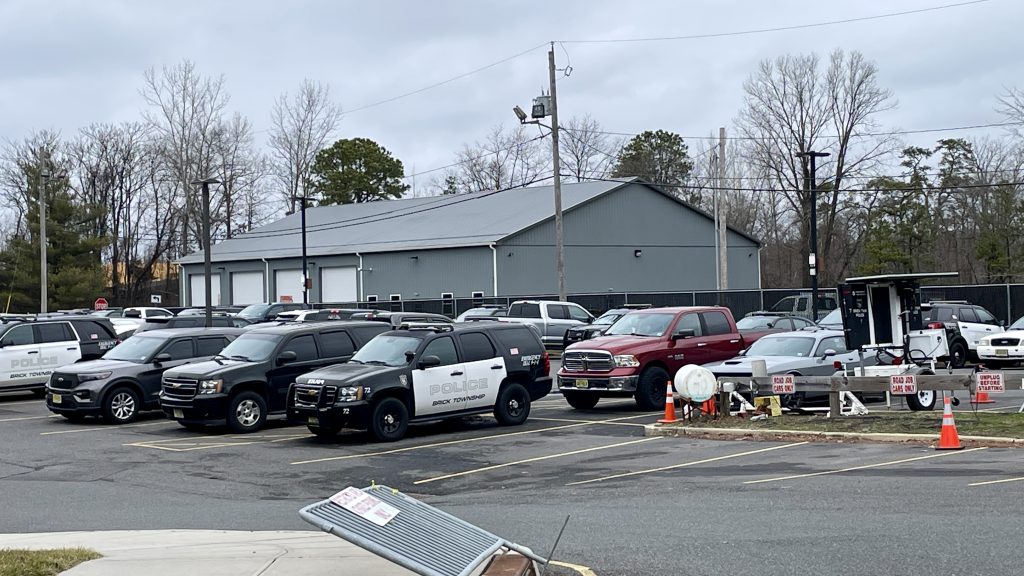 Brick Township Police Department special operations building, March 2024. (Photo: Shorebeat)