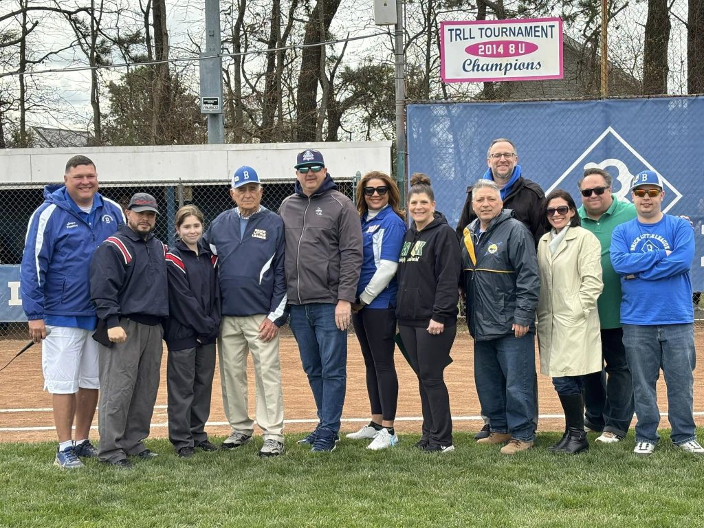 Participants celebrate the 2024 Brick Little League Opening Day Ceremonies. (Photo: Brick Little League)