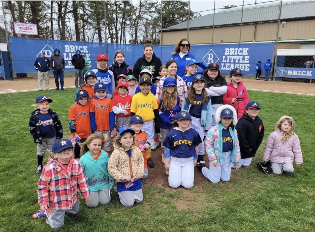 Participants celebrate the 2024 Brick Little League Opening Day Ceremonies. (Photo: Brick Little League)