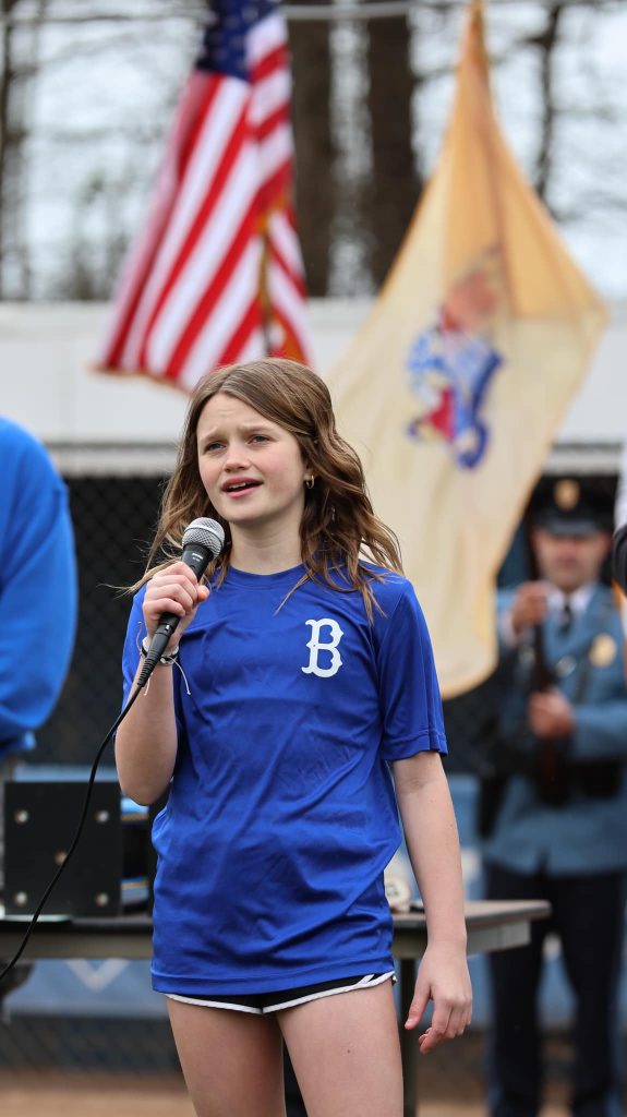 Participants celebrate the 2024 Brick Little League Opening Day Ceremonies. (Photo: Brick Little League)