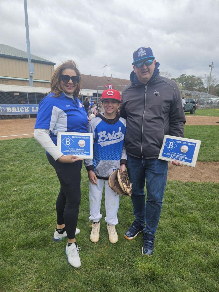 Participants celebrate the 2024 Brick Little League Opening Day Ceremonies. (Photo: Brick Little League)