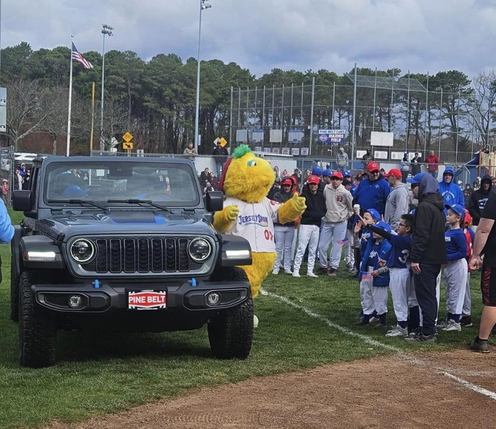 Participants celebrate the 2024 Brick Little League Opening Day Ceremonies. (Photo: Brick Little League)