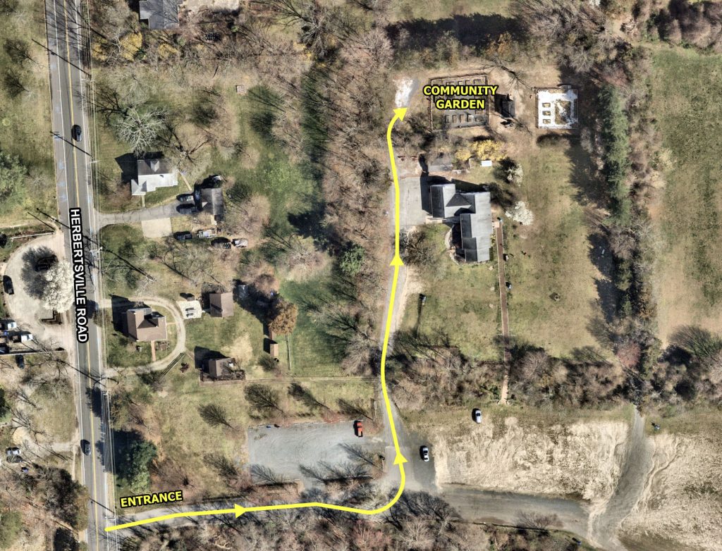 A plot map of the Brick Community Garden off Herbertsville Road. (Credit: Township of Brick)