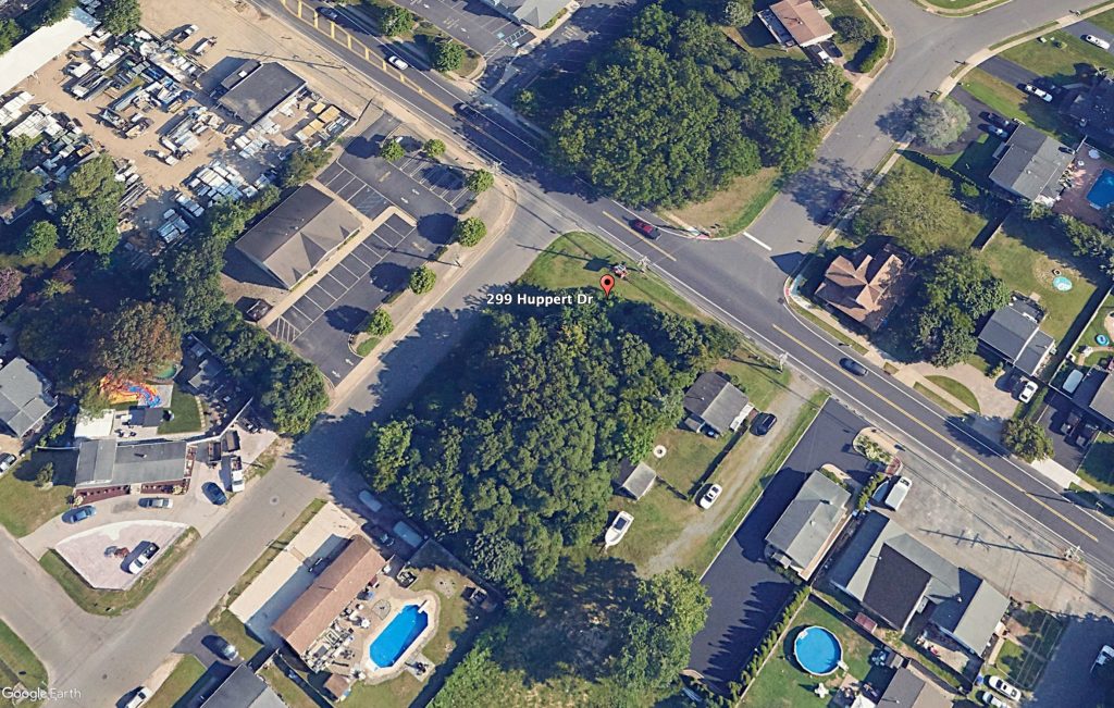 299 Huppert Drive (Credit: Google Earth)